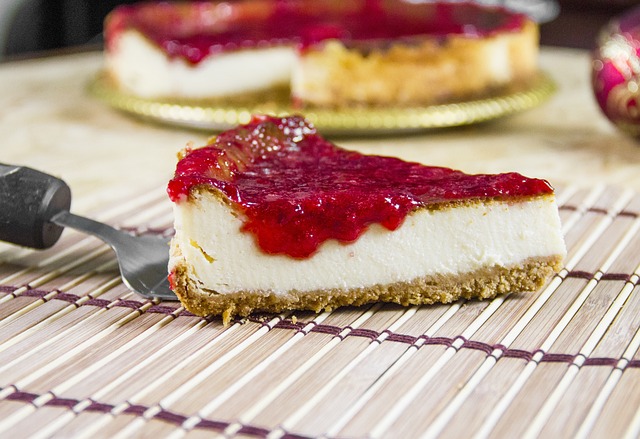 cheesecake de frutas vermelhas